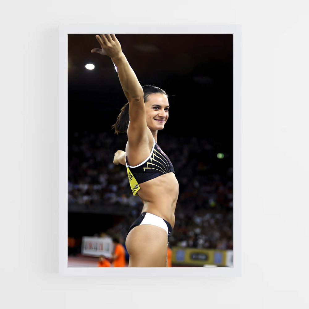 Poster Yelena isinbayeva – affiche Athlétisme (vue 3)
